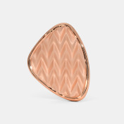 The Crinkle Stud Earrings - thumb 3