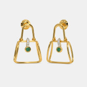 The Haanish Purse Drop Earrings - thumb 1