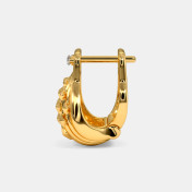 The Faliha Purse Hoop Earrings - thumb 4