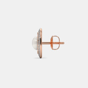 The Sun Moon Stud Earrings - thumb 5