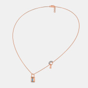 The Abilene Lock Necklace - thumb 2