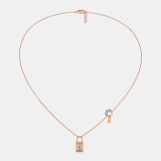 The Abilene Lock Necklace - thumb 4