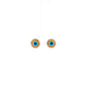 The Eveline Evil Eye Stud Earrings - thumb 3
