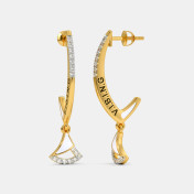 The Aileen J Hoop Earrings - thumb 1
