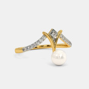 The Darcia Chevron Ring - thumb 3