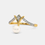 The Darcia Chevron Ring - thumb 4