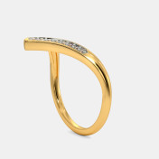 The Carla Chevron Ring - thumb 7