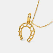 The Horseshoe Charm Pendant - thumb 1