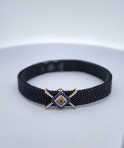 The Talisman Evil Eye Steel Bracelet - thumb 1