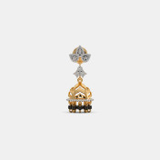 The Akhila Mangalsutra Jhumki Earrings - thumb 3