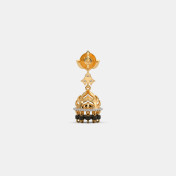 The Akhila Mangalsutra Jhumki Earrings - thumb 5