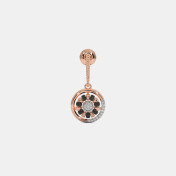 The Alurea Mangalsutra J Hoop Earrings - thumb 6
