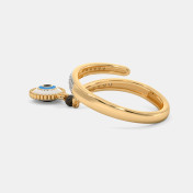 The Estere Evil Eye Mangalsutra Ring - thumb 6