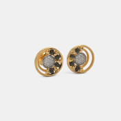The Pranati Mangalsutra Stud Earrings - thumb 3