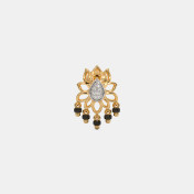 The Ameri Mangalsutra Stud Earrings - thumb 3