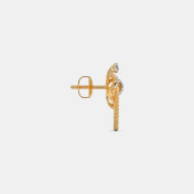 The Water lily Stud Earrings - thumb 6