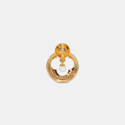 The Temple Bell Stud Earrings - thumb 5