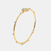 The Lucky Evil Eye Toggle Bangle - thumb 4