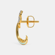 The Gilamore J Hoop Earrings - thumb 4
