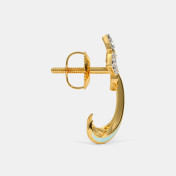 The Gilamore J Hoop Earrings - thumb 6