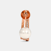 The Dariana J Hoop Earrings - thumb 5