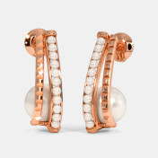 The Dariana J Hoop Earrings - thumb 1