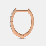 The Lilura Huggie Earrings - thumb 4