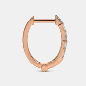The Lilura Huggie Earrings - thumb 6