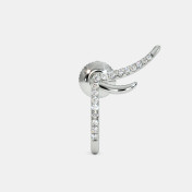 The Alizee J Hoop Earrings - thumb 3
