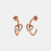 The Senna J Hoop Earrings - thumb 1