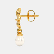 The Dia Drop Earrings - thumb 4