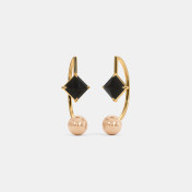 The Mellana Front Back Earrings - thumb 1