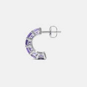 The Pello J Hoop Earrings - thumb 5