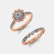 The Ullani Bridal Ring Set - thumb 4