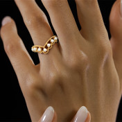 The Bricia Chevron Ring - thumb 2