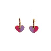 The Barbie Love Hug Hoop Earrings - thumb 1