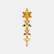 The Conjoined Blossoms Dangler Earrings - thumb 5