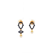The Braki Evil Eye Mismatch Earrings - thumb 3