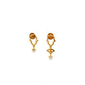 The Braki Evil Eye Mismatch Earrings - thumb 5