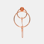 The Vinca Front Back Earrings - thumb 5