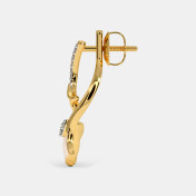 The Violetta Front Back Earrings - thumb 5