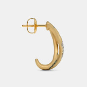 The Endora J Hoop Earrings - thumb 6