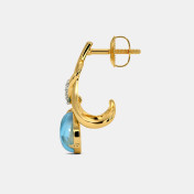 The Amiah J Hoop Earrings - thumb 4