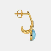 The Amiah J Hoop Earrings - thumb 6