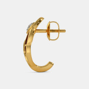 The Haelyn J Hoop Earrings - thumb 4