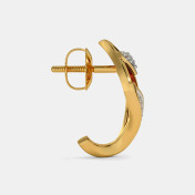 The Haelyn J Hoop Earrings - thumb 6