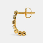 The Krivisha J Hoop Earrings - thumb 4