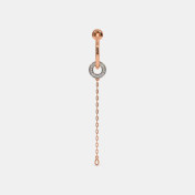 The Meyer J Hoop Drop Earrings - thumb 3