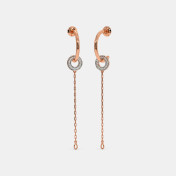 The Meyer J Hoop Drop Earrings - thumb 1