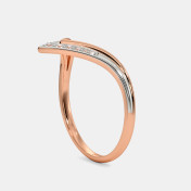 The Francoise Chevron Ring - thumb 7